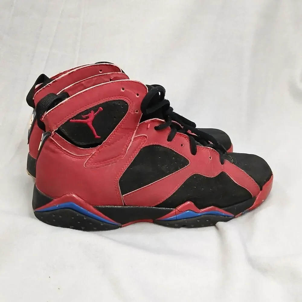 Nike Air Jordan True Flight Shoes High Top Sneakers Red Gym Basketball Mens 10